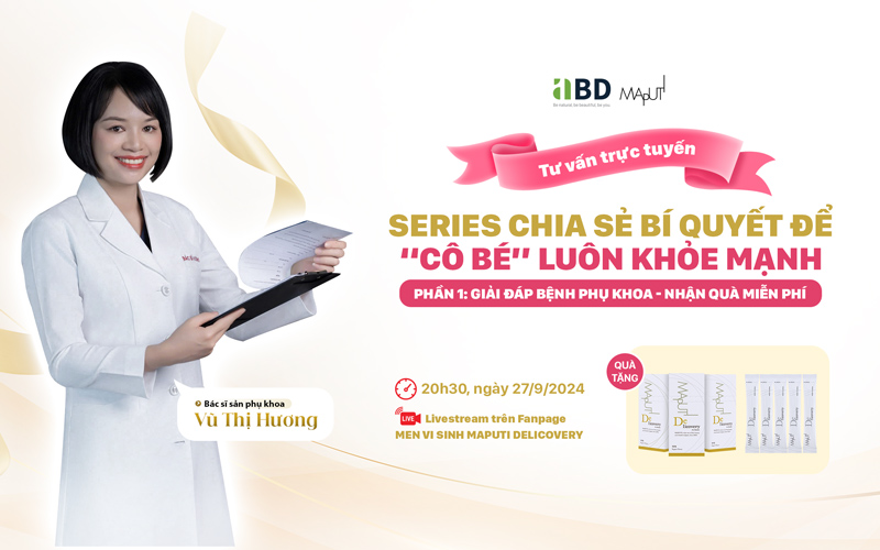 Livestream số 01 Maputi x Bác sĩ Hương: CHIA SẺ BÍ QUYẾT ĐỂ “CÔ BÉ” KHỎE MẠNH